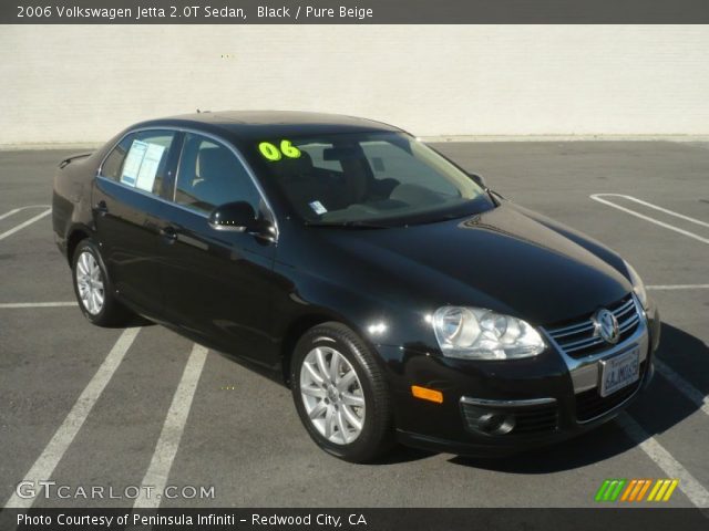 2006 Volkswagen Jetta 2.0T Sedan in Black