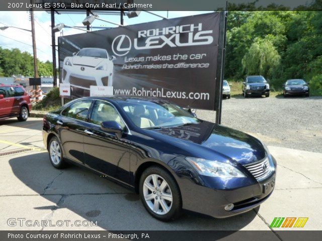 2007 Lexus ES 350 in Blue Onyx Pearl