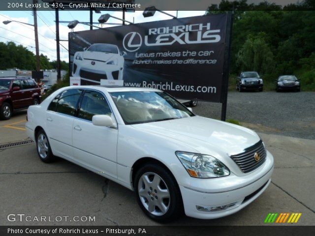 2004 Lexus LS 430 in Crystal White