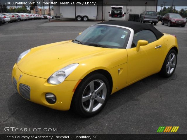 2008 Pontiac Solstice Roadster in Mean Yellow