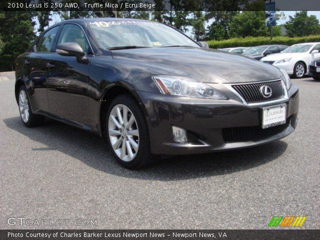 2010 Lexus IS 250 AWD in Truffle Mica