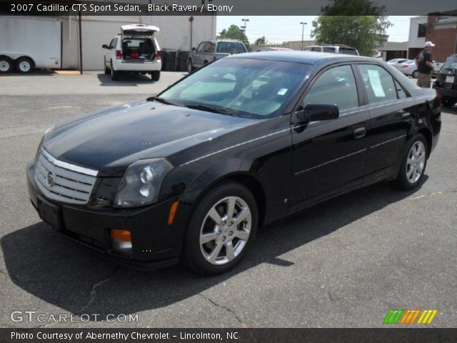2007 Cadillac CTS Sport Sedan in Black Raven