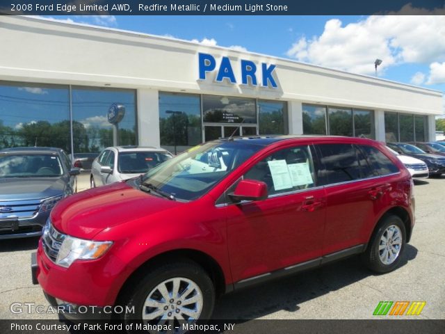2008 Ford Edge Limited AWD in Redfire Metallic