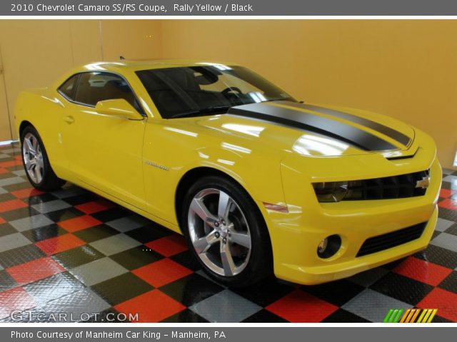 2010 Chevrolet Camaro SS/RS Coupe in Rally Yellow