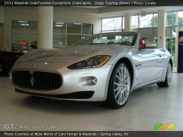 2011 Maserati GranTurismo Convertible GranCabrio in Grigio Touring (Silver)