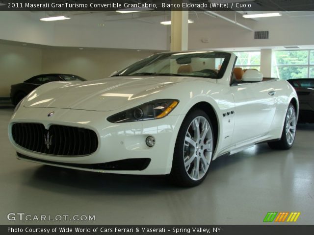 2011 Maserati GranTurismo Convertible GranCabrio in Bianco Eldorado (White)