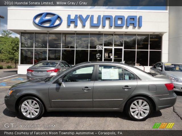 2010 Hyundai Sonata Limited in Willow Gray
