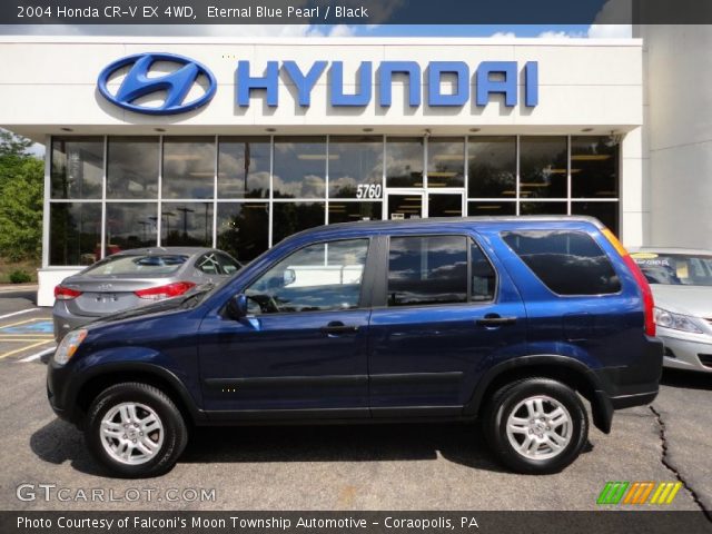 2004 Honda CR-V EX 4WD in Eternal Blue Pearl