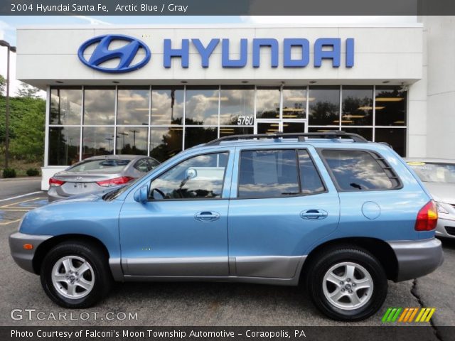 2004 Hyundai Santa Fe  in Arctic Blue