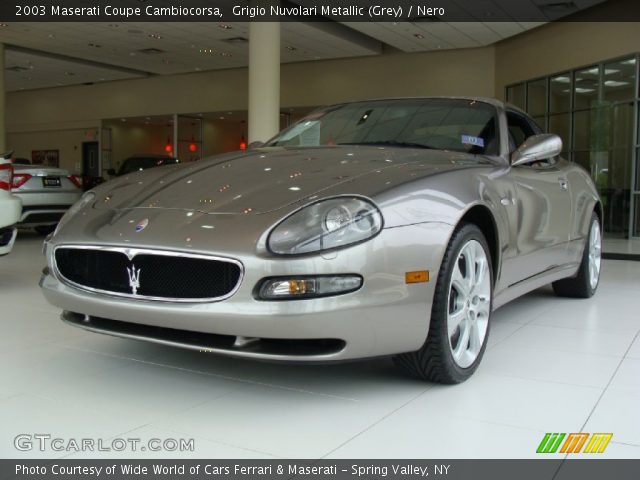 2003 Maserati Coupe Cambiocorsa in Grigio Nuvolari Metallic (Grey)