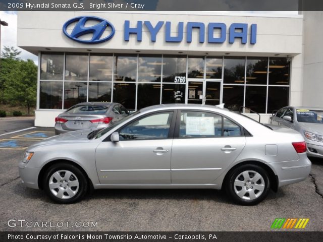 2009 Hyundai Sonata GLS in Bright Silver