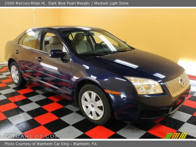 2006 Mercury Milan I4 in Dark Blue Pearl Metallic