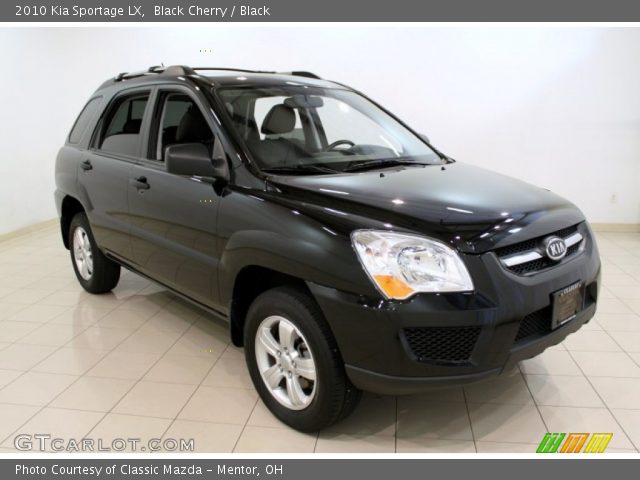 2010 Kia Sportage LX in Black Cherry