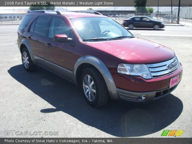 2008 Ford Taurus X SEL in Merlot Metallic