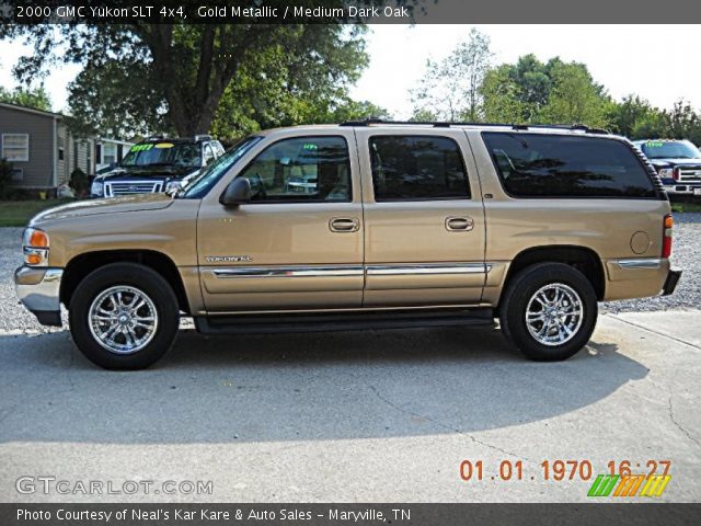 2000 GMC Yukon SLT 4x4 in Gold Metallic