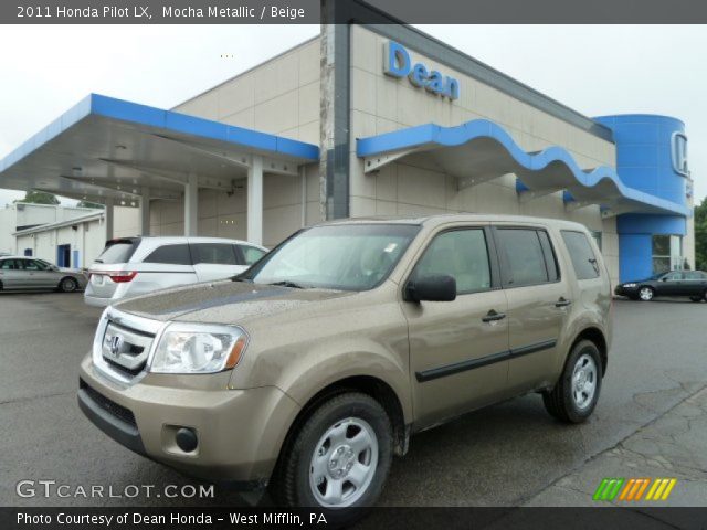 2011 Honda Pilot LX in Mocha Metallic
