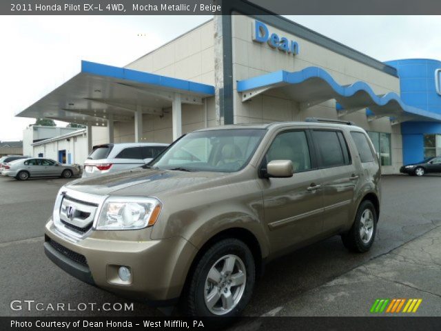 2011 Honda Pilot EX-L 4WD in Mocha Metallic