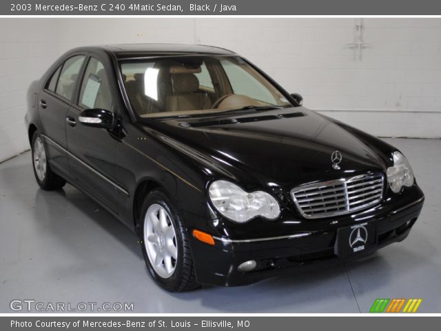 2003 Mercedes-Benz C 240 4Matic Sedan in Black