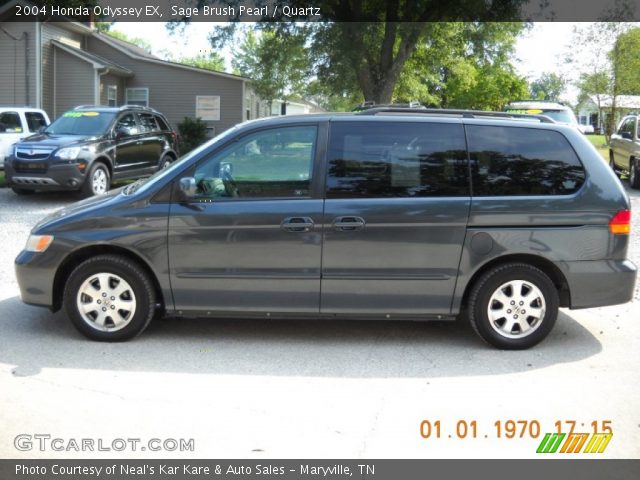 2004 Honda Odyssey EX in Sage Brush Pearl