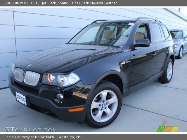 2008 BMW X3 3.0si in Jet Black