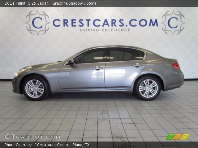 2011 Infiniti G 25 Sedan in Graphite Shadow