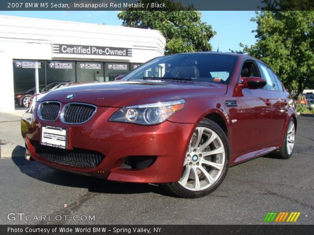 2007 BMW M5 Sedan in Indianapolis Red Metallic