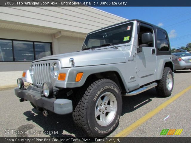 2005 Jeep Wrangler Sport 4x4 in Bright Silver Metallic