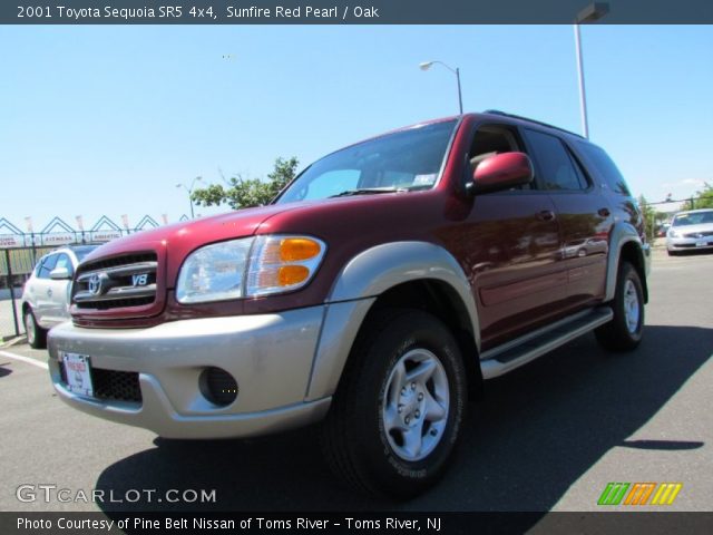 2001 Toyota Sequoia SR5 4x4 in Sunfire Red Pearl