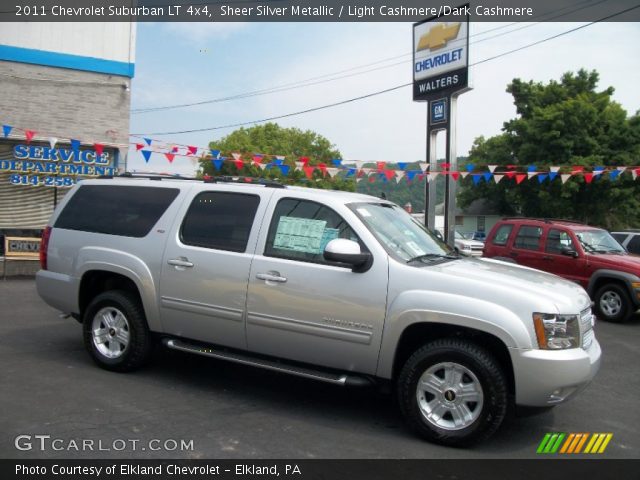 2011 Chevrolet Suburban LT 4x4 in Sheer Silver Metallic