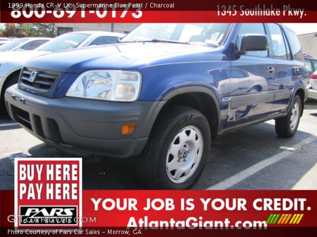 1999 Honda CR-V LX in Supermarine Blue Pearl