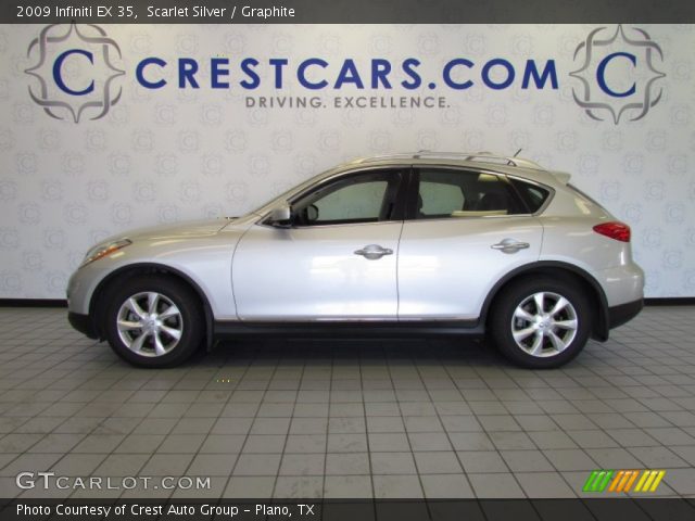 2009 Infiniti EX 35 in Scarlet Silver