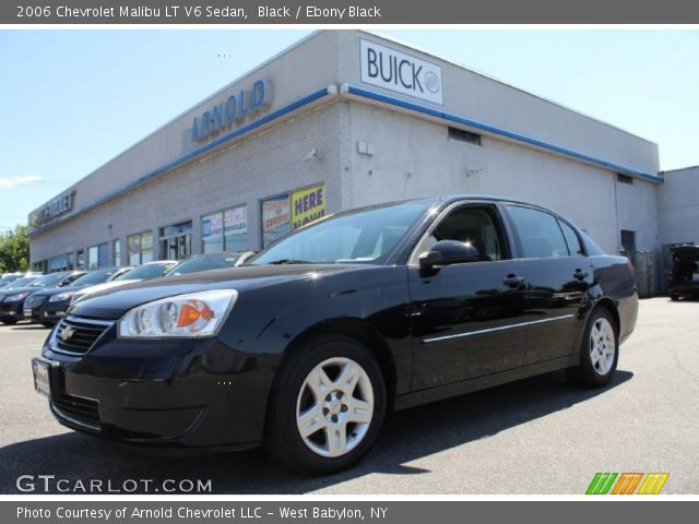 2006 Chevrolet Malibu LT V6 Sedan in Black