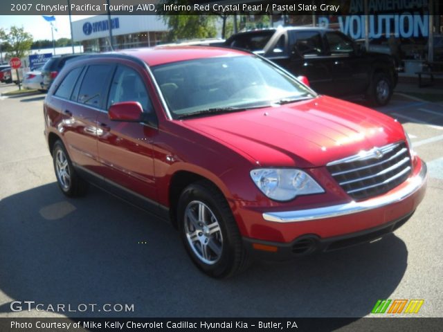 2007 Chrysler Pacifica Touring AWD in Inferno Red Crystal Pearl