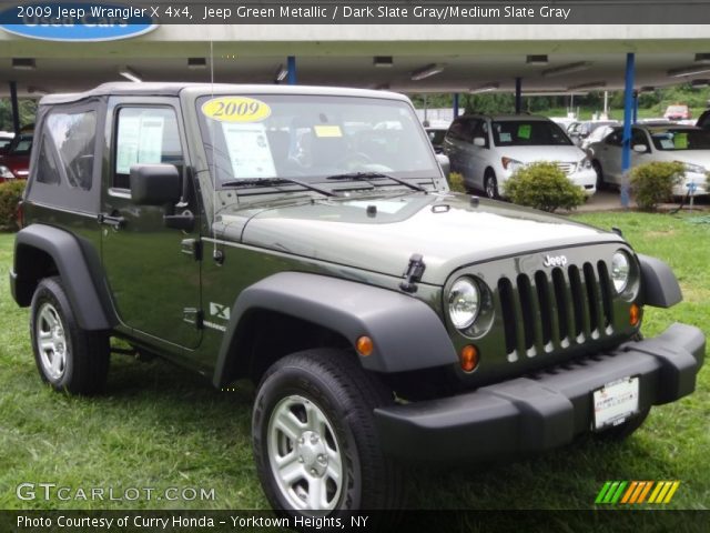 2009 Jeep Wrangler X 4x4 in Jeep Green Metallic