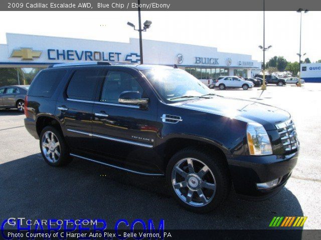 2009 Cadillac Escalade AWD in Blue Chip