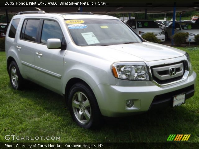 2009 Honda Pilot EX-L 4WD in Billet Silver Metallic