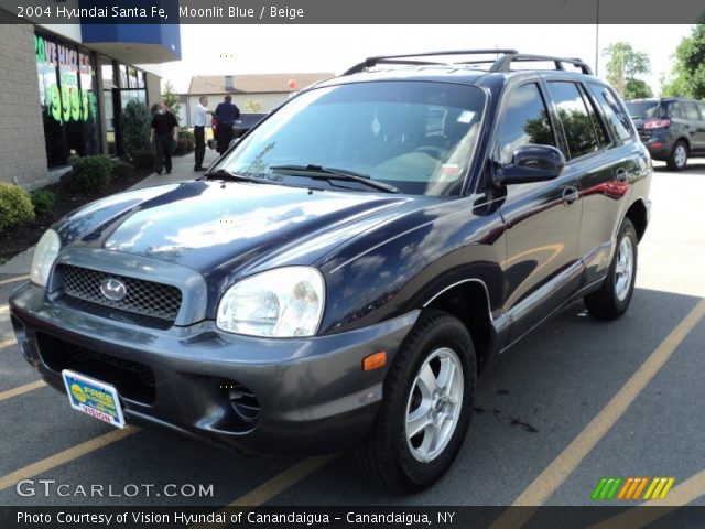 2004 Hyundai Santa Fe  in Moonlit Blue