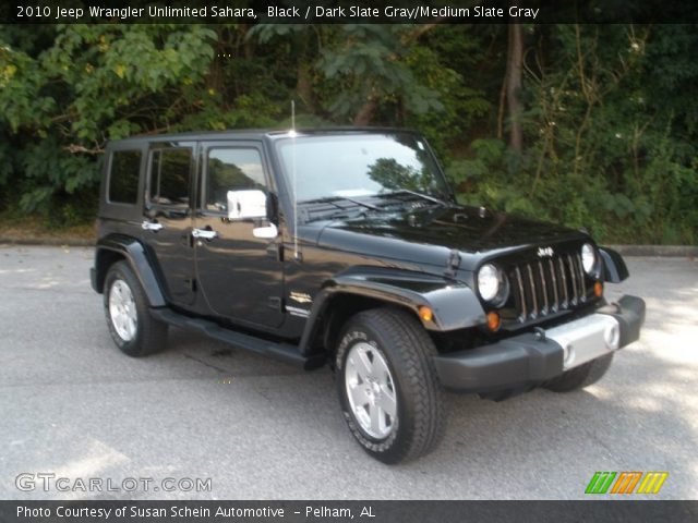 2010 Jeep Wrangler Unlimited Sahara in Black