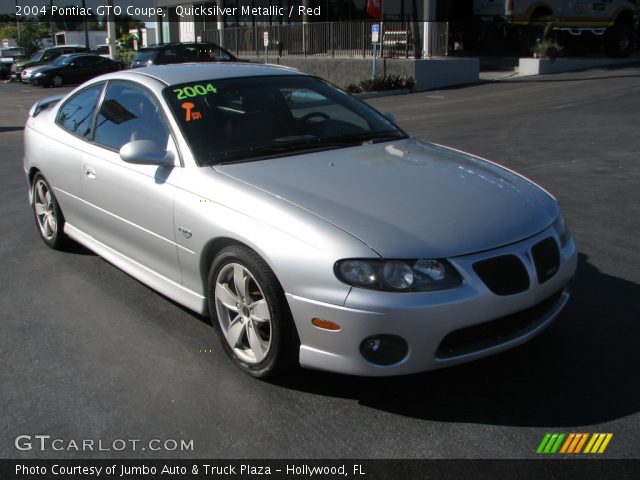 2004 Pontiac GTO Coupe in Quicksilver Metallic