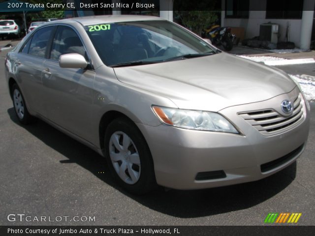 2007 Toyota Camry CE in Desert Sand Mica
