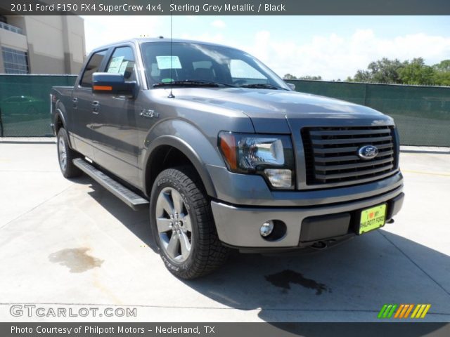 2011 Ford F150 FX4 SuperCrew 4x4 in Sterling Grey Metallic