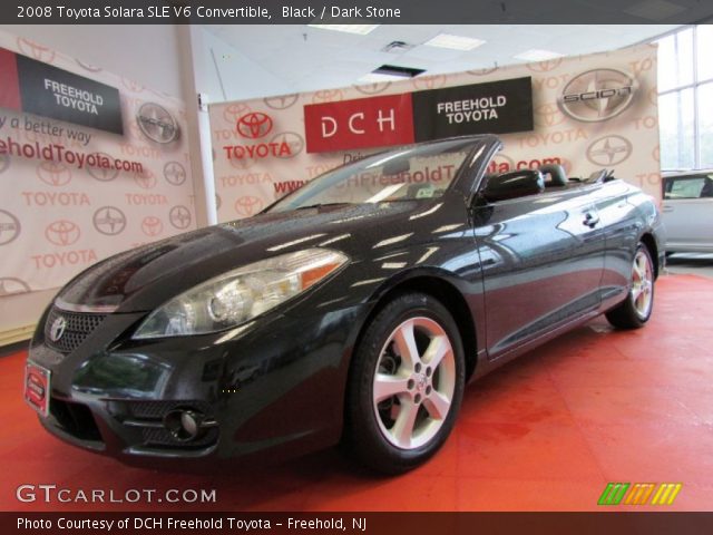 2008 Toyota Solara SLE V6 Convertible in Black