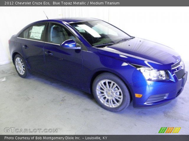 2012 Chevrolet Cruze Eco in Blue Topaz Metallic