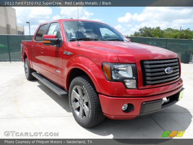 2011 Ford F150 FX2 SuperCrew in Red Candy Metallic