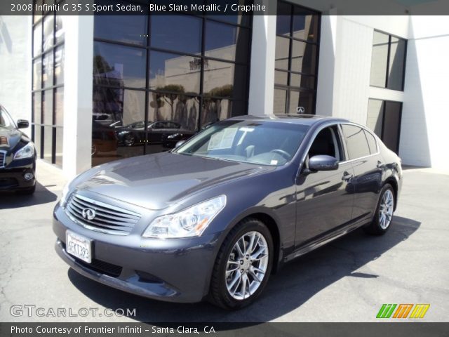 2008 Infiniti G 35 S Sport Sedan in Blue Slate Metallic