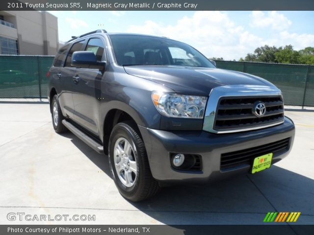 2011 Toyota Sequoia SR5 in Magnetic Gray Metallic