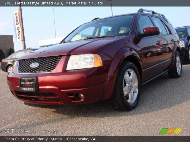 2005 Ford Freestyle Limited AWD in Merlot Metallic