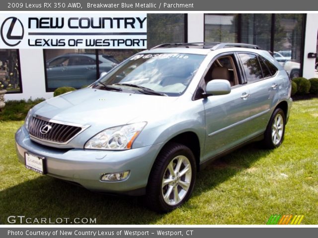 2009 Lexus RX 350 AWD in Breakwater Blue Metallic