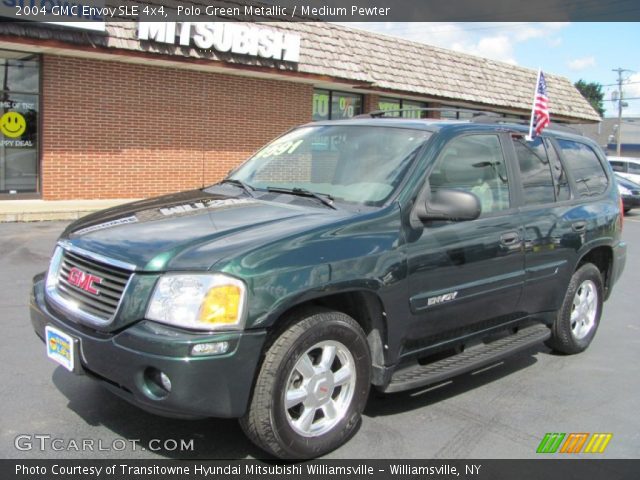 2004 GMC Envoy SLE 4x4 in Polo Green Metallic