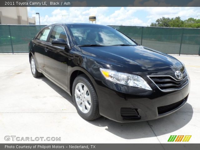 2011 Toyota Camry LE in Black